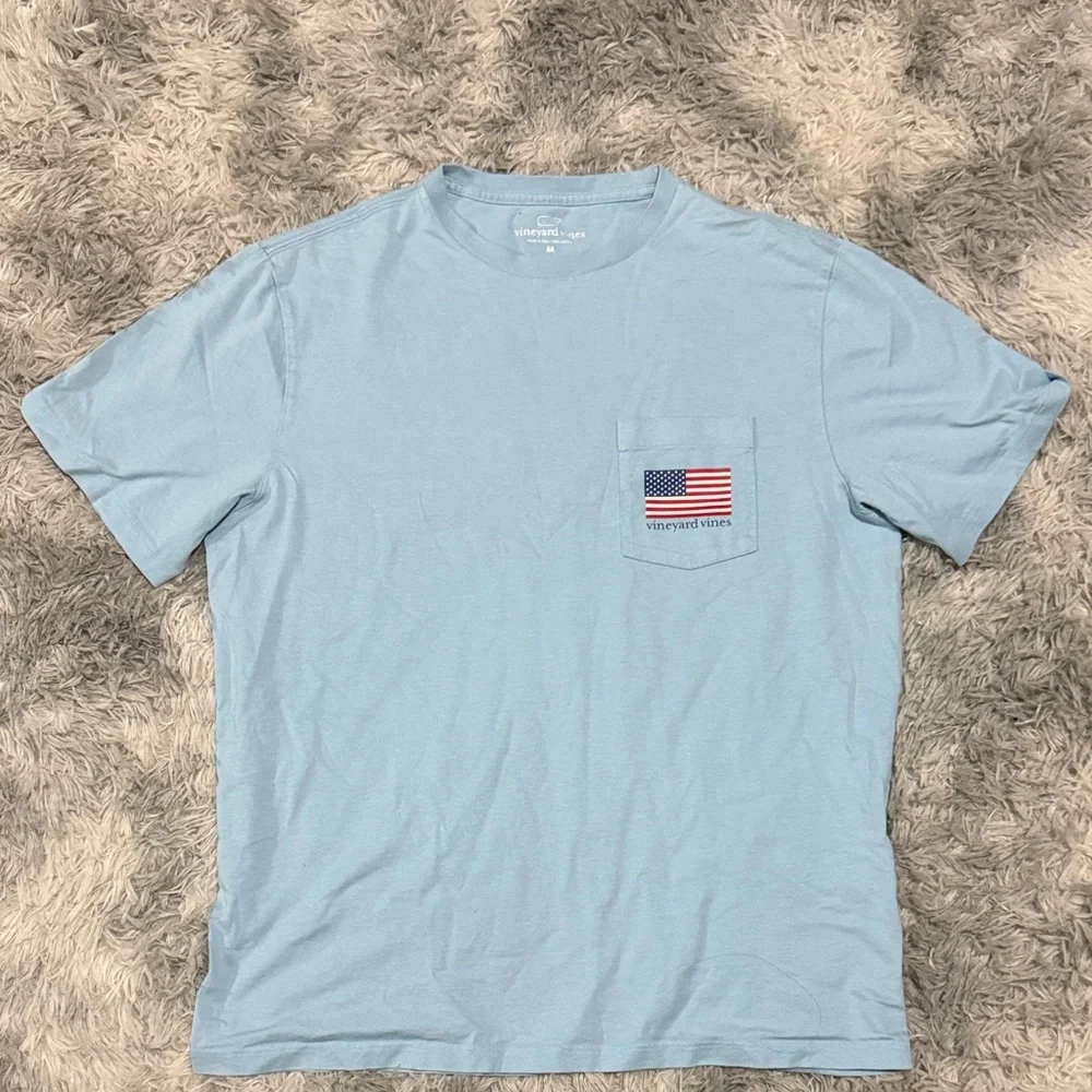 Vineyard Vines Shirt Medium Blue - Picture 2 of 2